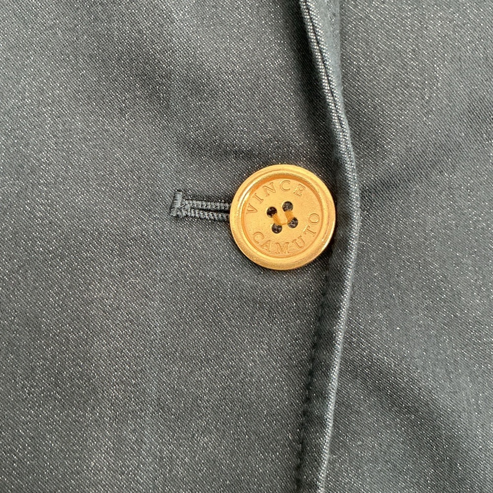 Vince Camuto Navy Blazer with Gold Buttons - Picture 5 of 8